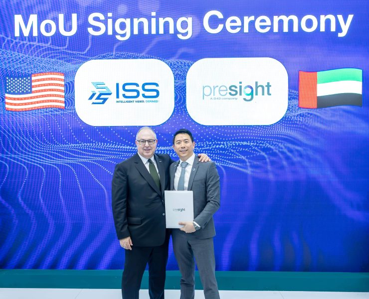 Richard Burns, Chairman of ISS and Thomas Pramotedham, CEO of Presight Image Supplied