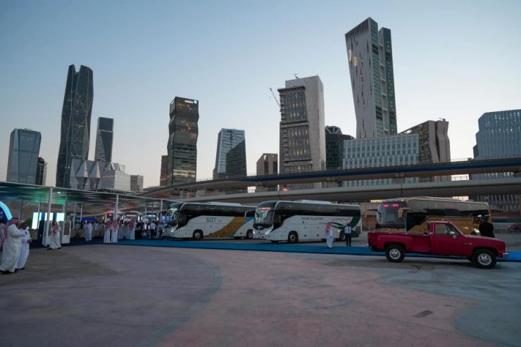 Saudi Arabia launches bus services project to connect 200 cities Image Saudi Press Agency