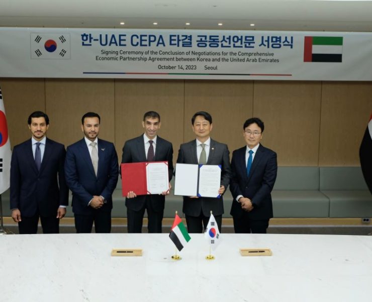 UAE, Korea conclude CEPA negotiations Image courtesy WAM