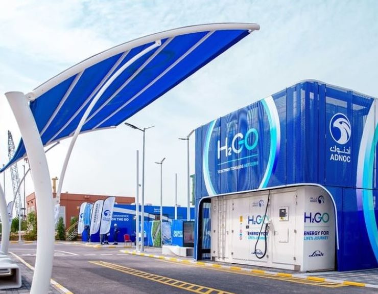 ADNOC opens H2GO - the regions first high-speed hydrogen refuelling pilot station Image WAM