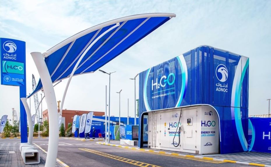 ADNOC opens H2GO - the regions first high-speed hydrogen refuelling pilot station Image WAM