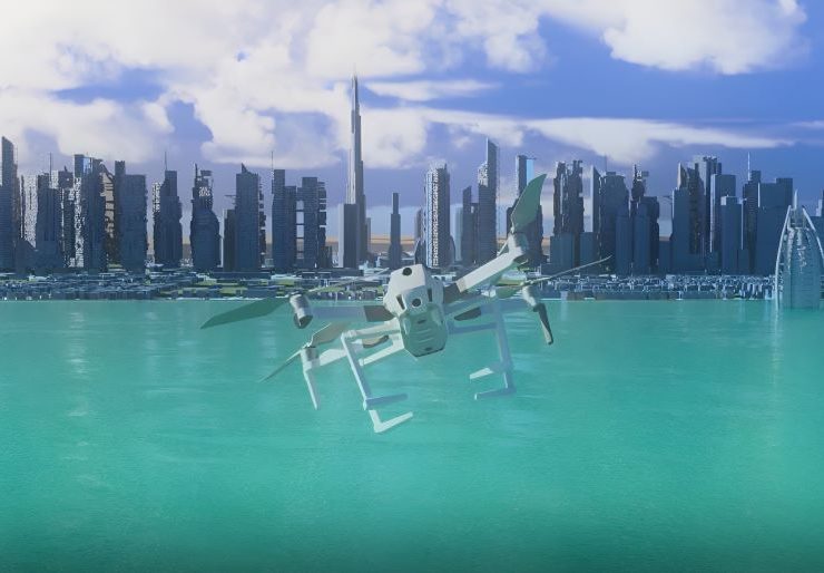 Drones in Dubai _ Dubai Horizons first phase completed 2 Image Dubai Media office