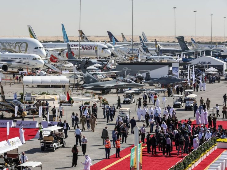 Dubai Airshow image 2023 image courtesy WAM
