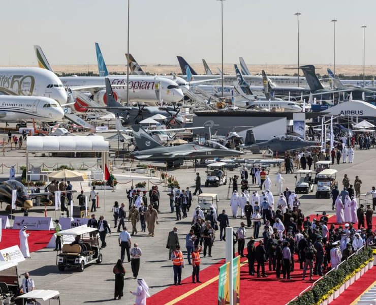 Dubai Airshow image 2023 image courtesy WAM
