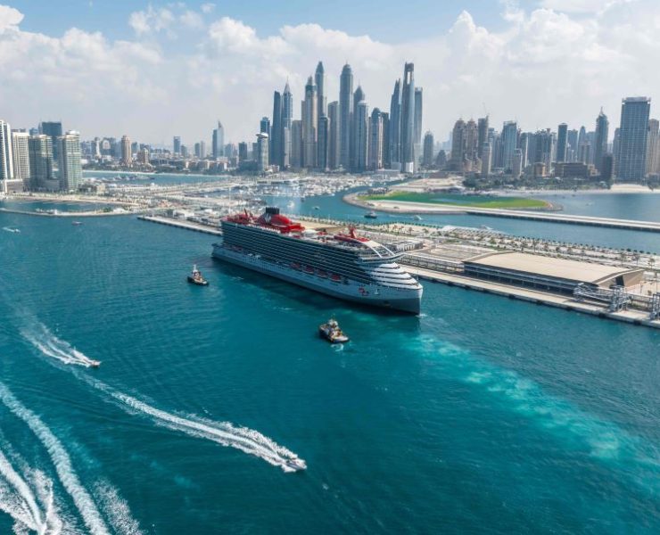 Dubai Harbour welcomes Virgin Voyages 2_ Dubai Cruise Season Image Supplied