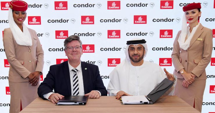 Emirates and Condor sign reciprocal interline agreement Image- Dubai Media Office