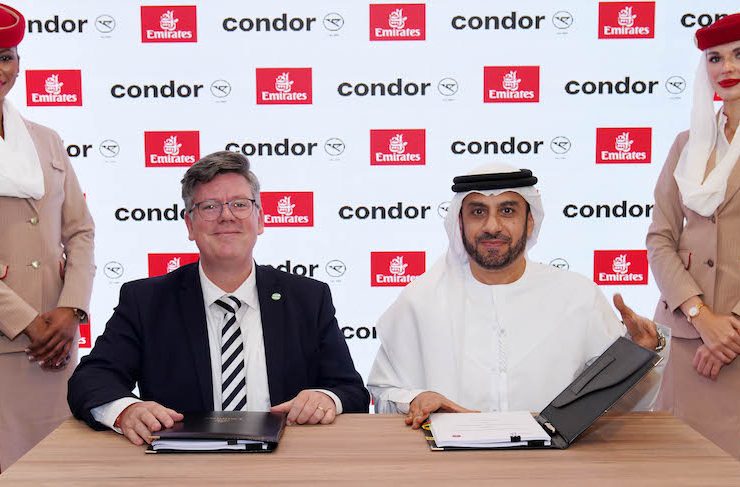 Emirates and Condor sign reciprocal interline agreement Image- Dubai Media Office