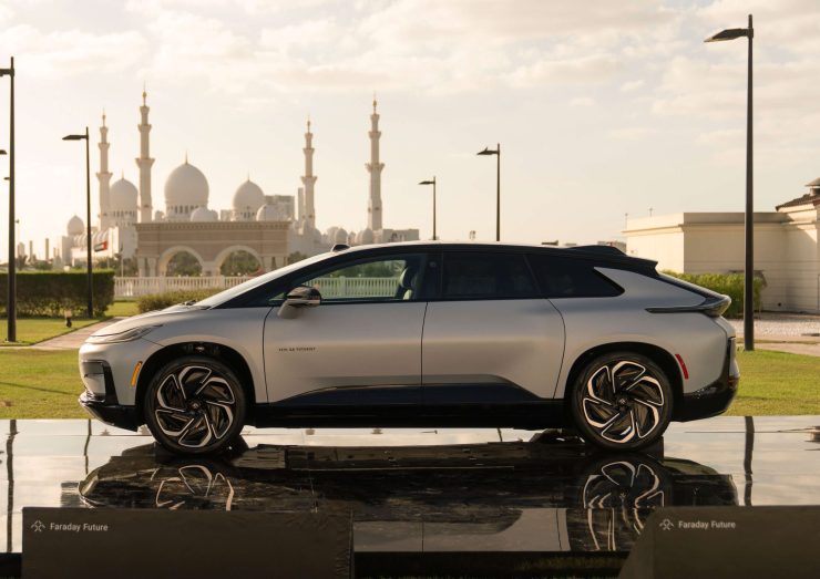 Faraday Future targets Middle East drive with aiFalcon model