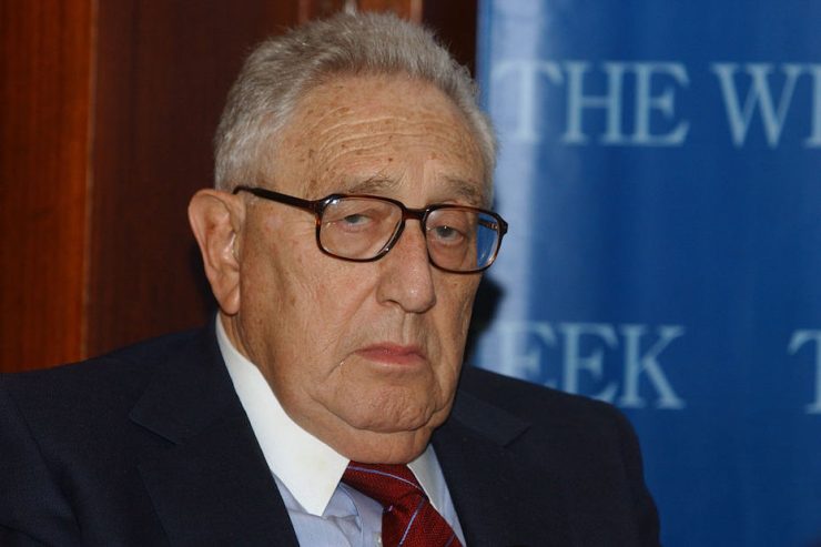 Former US Secretary of State Henry Kissinger (1923-2023)