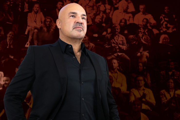 Motivational Speaker Dariush Soudi on gladiator mastery Image Motivate Media Group