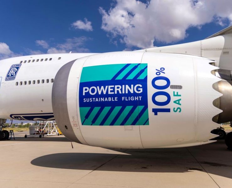 Rolls-Royce successfully completes test for 100 saf on its civil aero engines Image Supplied