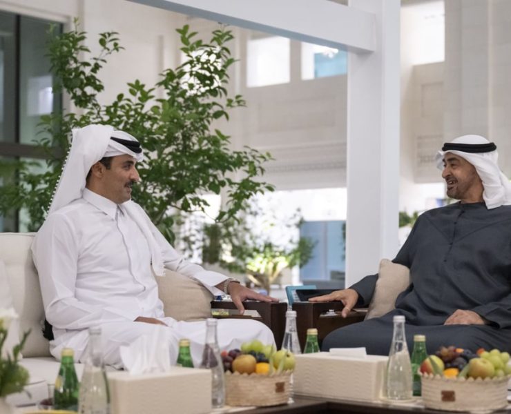UAE President, Qatar Emir leaders call for de-escalation in Gaza