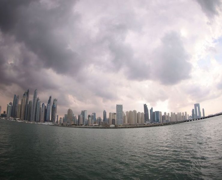 UAE weather rains hit Dubai and other emirates. Image Getty Images Karim Sahib