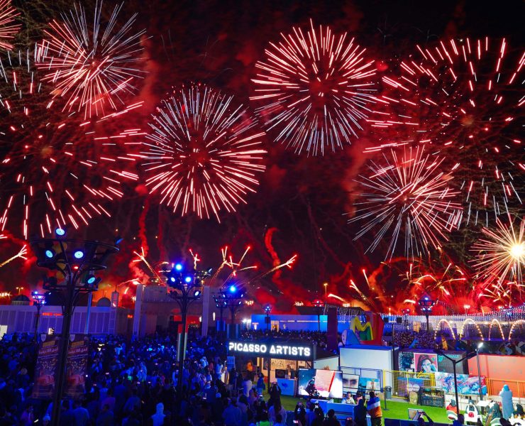 sheikh Zayed Festival NYE Fireworks display Image courtesy Sheikh Zayed Festival