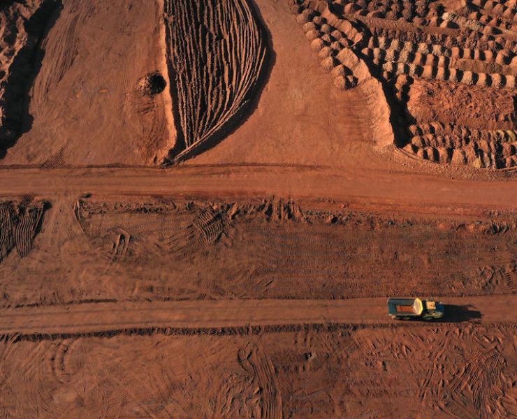 The Lynas Rare Earths Ltd. processing plant in Kalgoorlie, Western Australia, on Wednesday, Aug. 3, 2022. Lynas, the only key supplier of the critical minerals outside China, has won further financial backing from Washington to build a plant in the US. Photographer: Carla Gottgens/Bloomberg