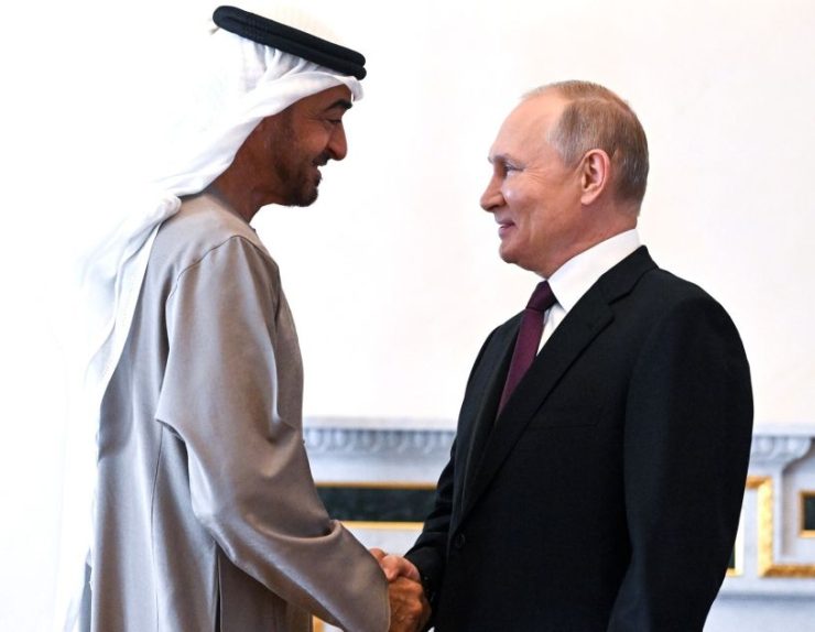 President Putin in rare foreign visit to UAE, Saudi Arabia