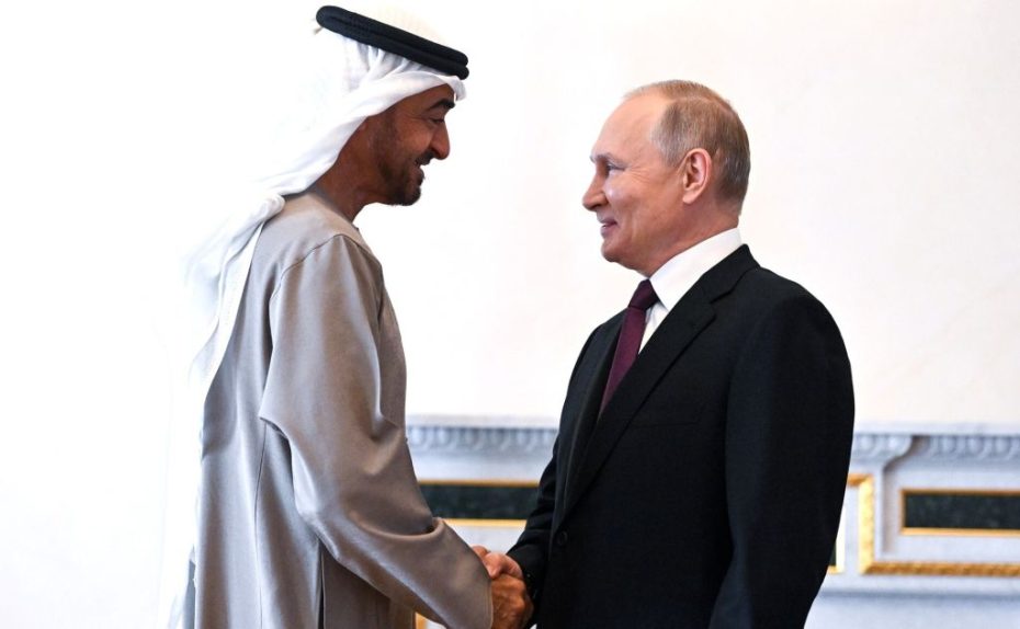 President Putin in rare foreign visit to UAE, Saudi Arabia