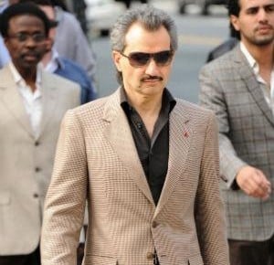 Prince Alwaleed's Kingdom Holding has minority stakes in some of the world's top companies.