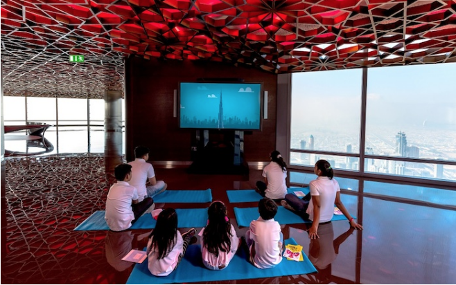 Pictures: Burj Khalifa launches new education programme